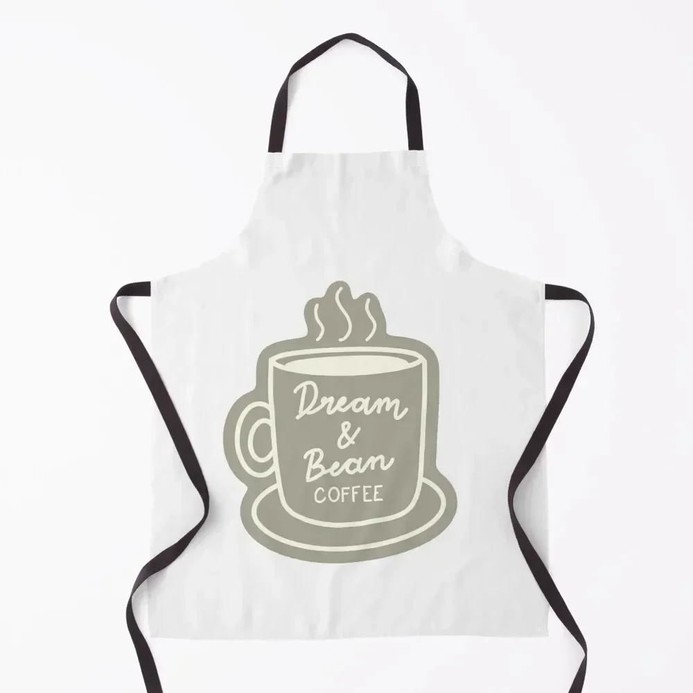 

What If It's Us - Dream & Bean Apron Christmas gift restaurant accessories kitchen clothes for men Dress Apron