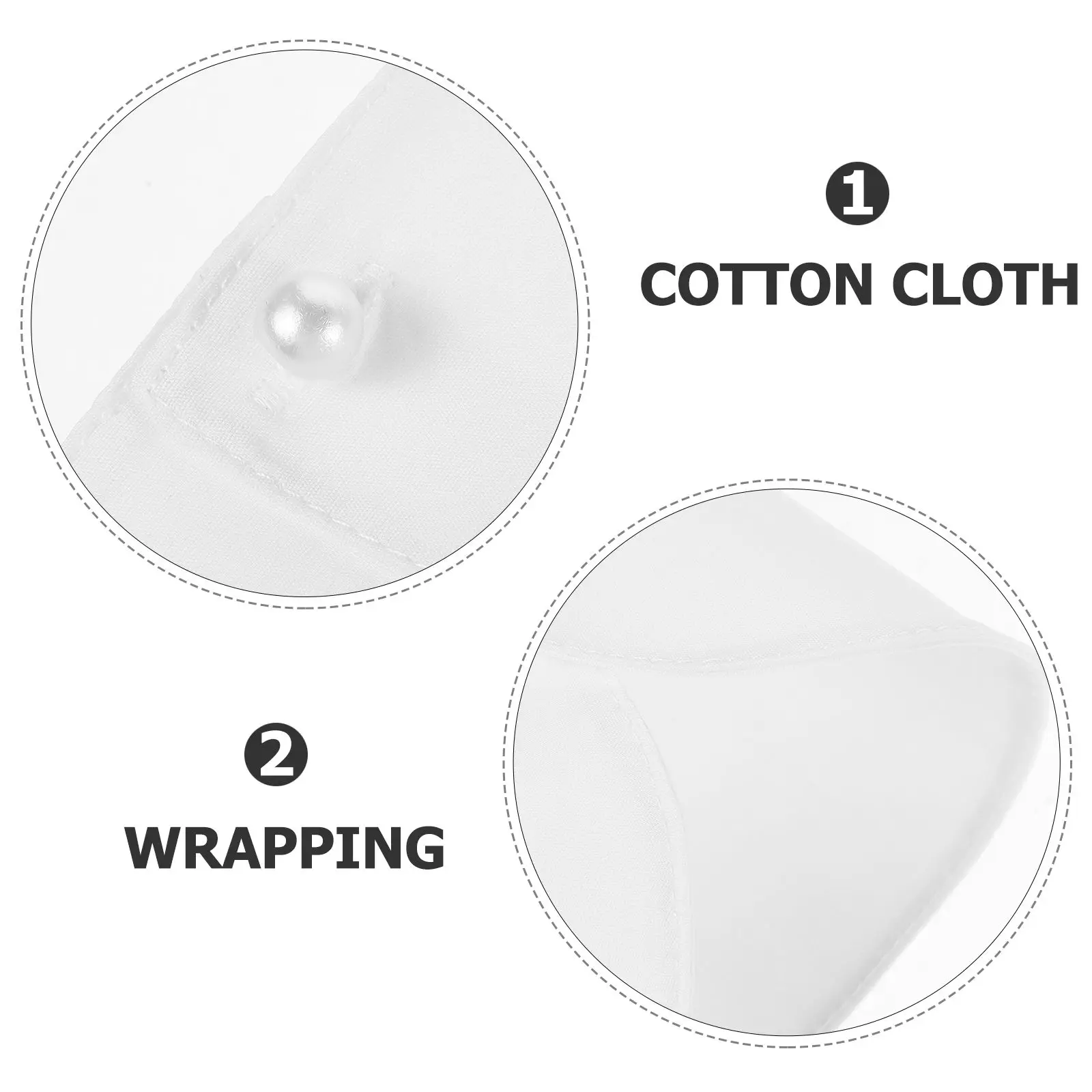 Wrist Cover Ruffle Cuffs Accessories Ruffles Detachable Sleeves Polyester Cotton