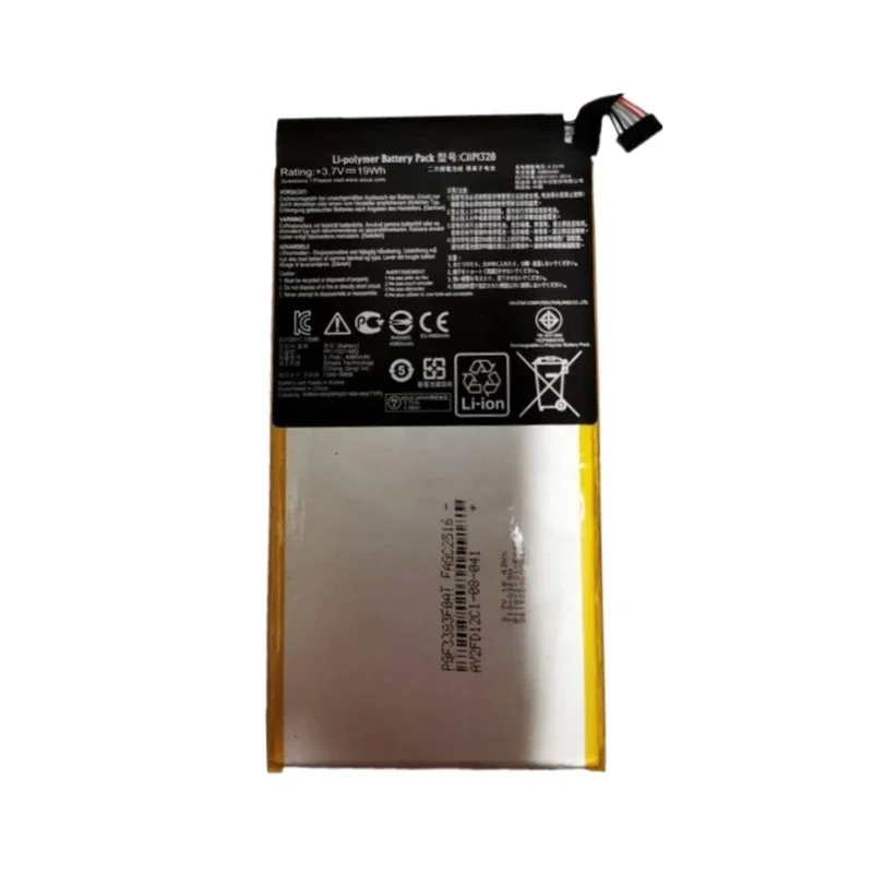 3.7V 4980mAh C11P1328 baterias de tablet para ASUS Transformer Pad K010-TF103C TF103CX TF103CG K018
