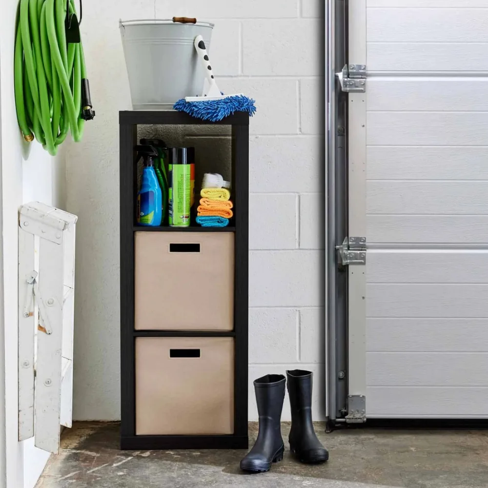 

3-Cube Storage Organizer, Charcoal