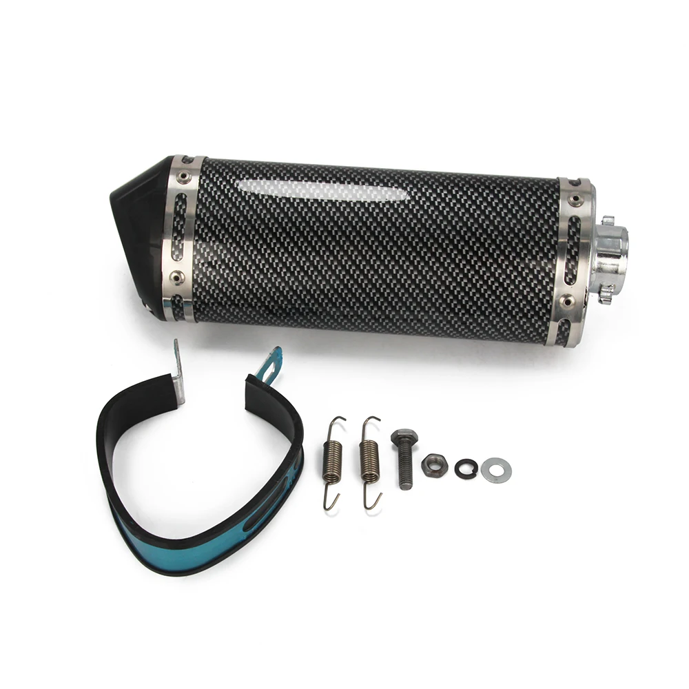 Kit de montaje de tubo de silenciador de 38mm para motocicleta, interfaz de 38mm para Kawasaki KX KLX KXF 85 150 250 450 KX150 LX250 KLX450