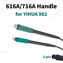 YIHUA 982 Double Iron Handle C245 C210 Soldering Tips Original Precision 616A 716A Replacement Part Welding Cartridge Tools Bits