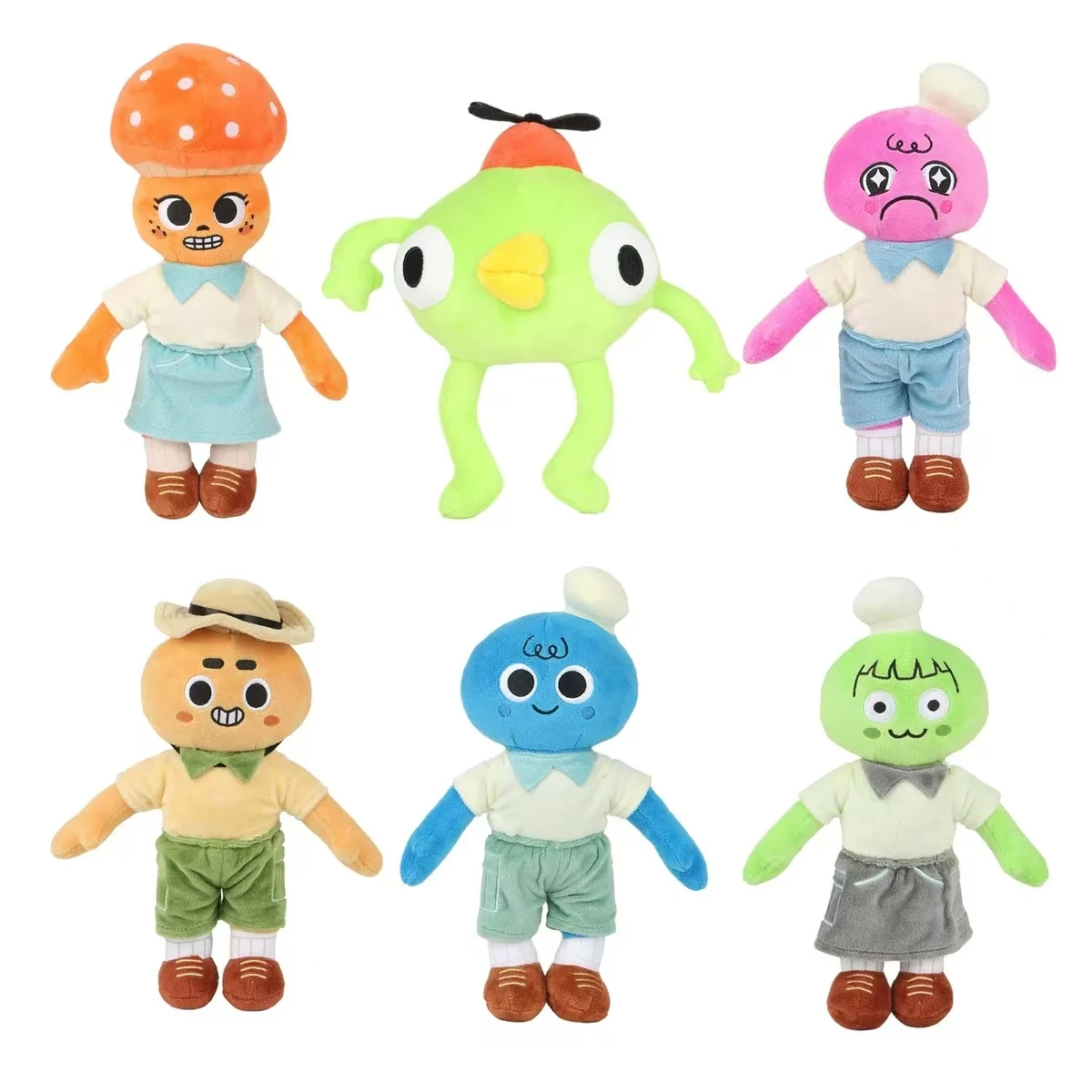 25/30/34CM 6 estilos PEAK juguetes de peluche película animales de peluche lindo juego periféricos de animé muñecos de setas almohada suave regalos de cumpleaños