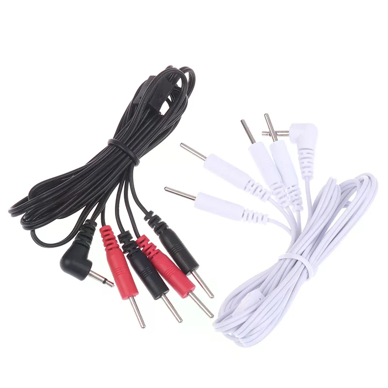 4 Pins Head 2.5mm Plug Type Electrode Cable Line Wire For Tens Acupuncture Electrical Nerve Muscle Stimulator