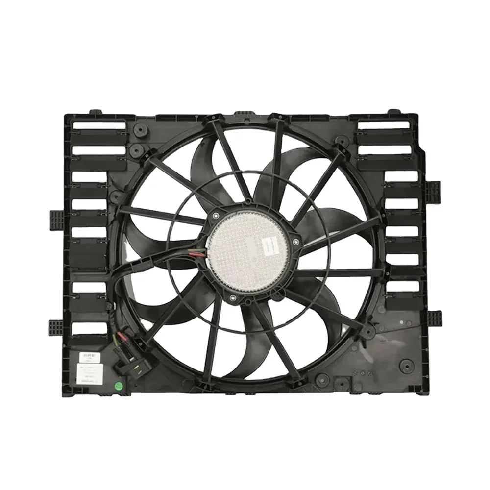 BBmart Brand Auto Cooling System Engine Electric Cooling Fan For Porsc he Cayenne 2011-2018 Radiator Cooling Fan 95810606131