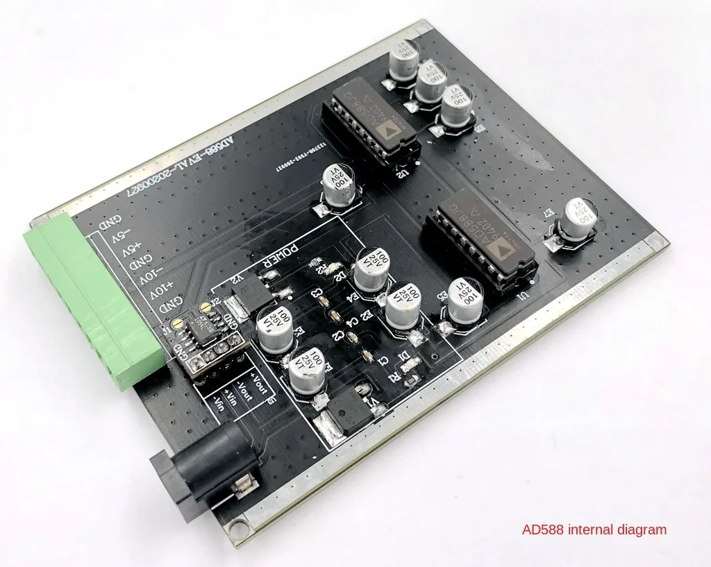 AD588 Voltage Reference Positive and Negative 5V 10V 6-position Meter Calibration with Power Supply Housing