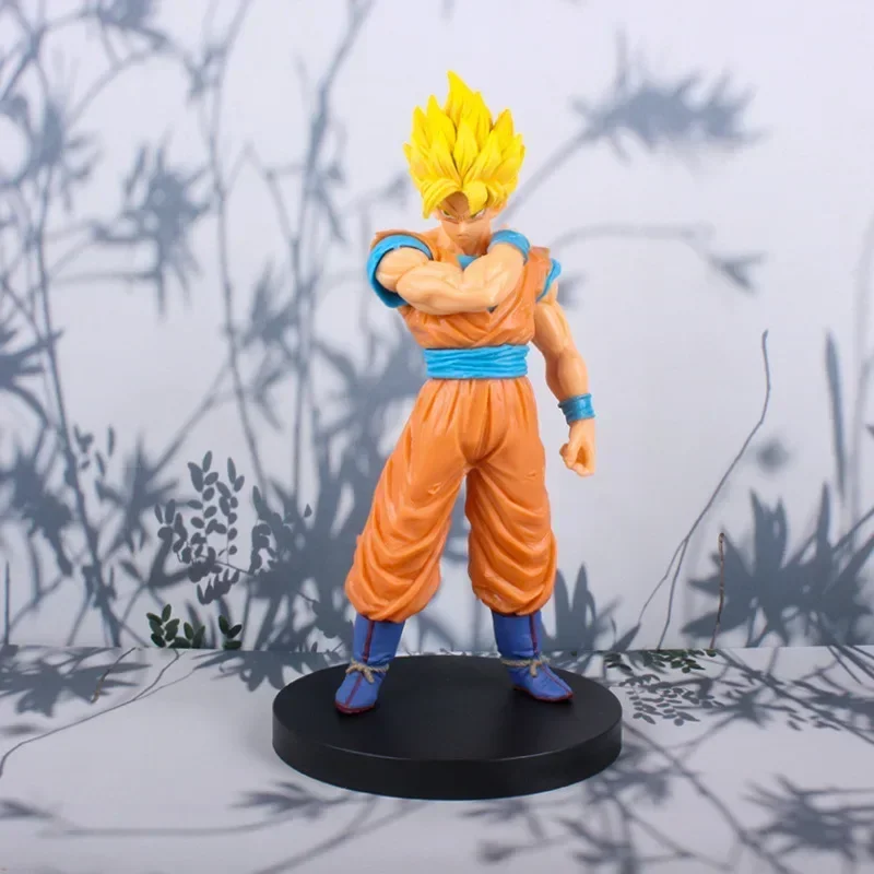 18/22Cm Dragon Ball Son Goku Super Saiyan Anime Figure Vege…