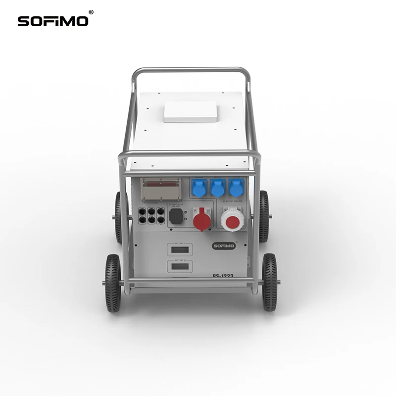 Energy Storage Industrial Portable Power Station with Built-in Battery with Comprehensive Safety Protections
