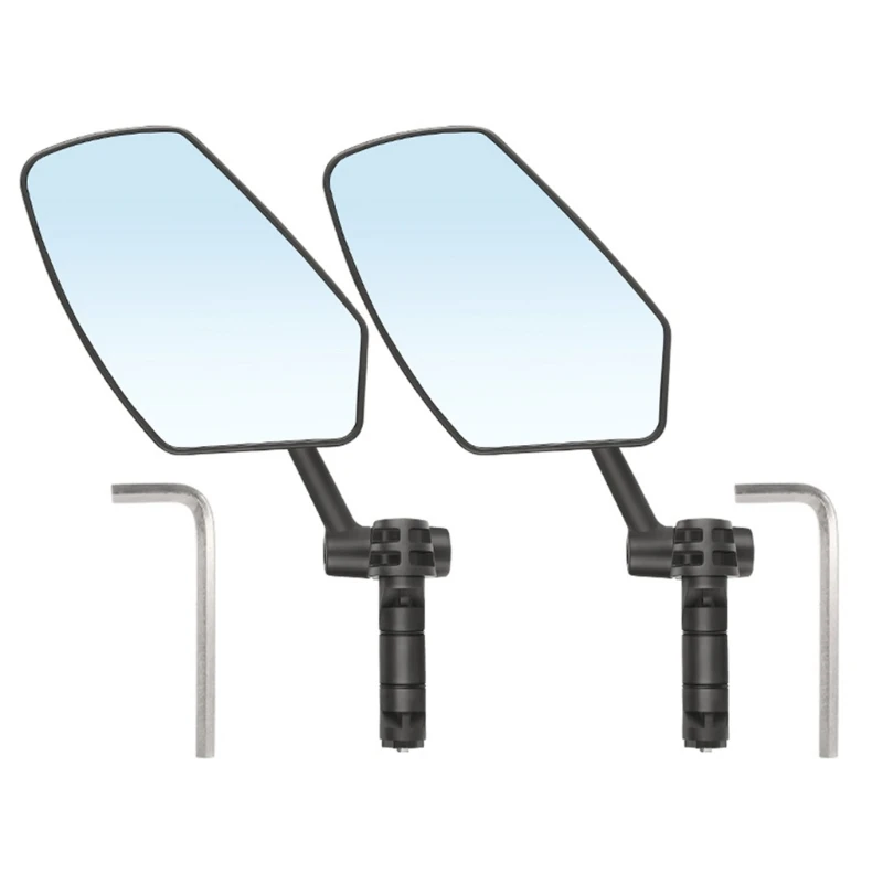 

1 пара безопасных регулируемых поворотных ручек для велосипедов, отражатель, стекло заднего вида, аксессуары для велосипедов