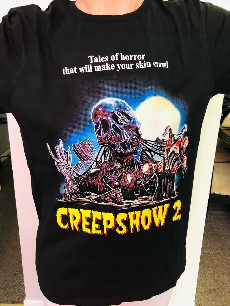 Creepshow 2 Horror Movie 90s Black T shirt remake tee Sizes S-5XL