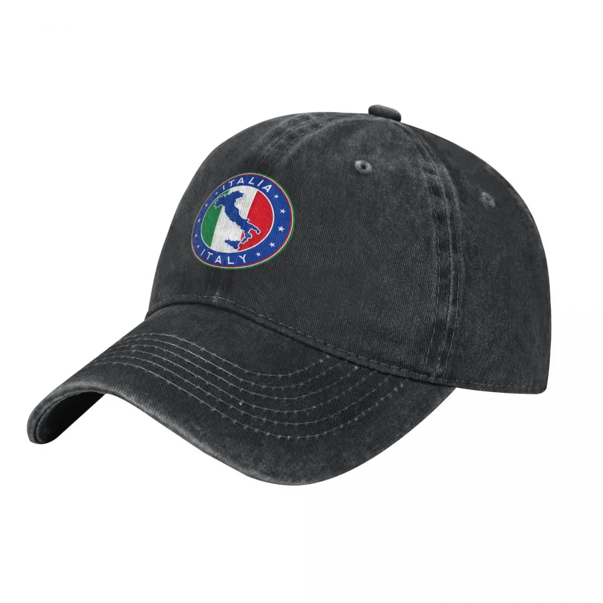 Summer Cap Sun Visor Italy Italia With Map Of Italy Sticker Hip Hop Caps Europe Cowboy Hat Peaked Hats