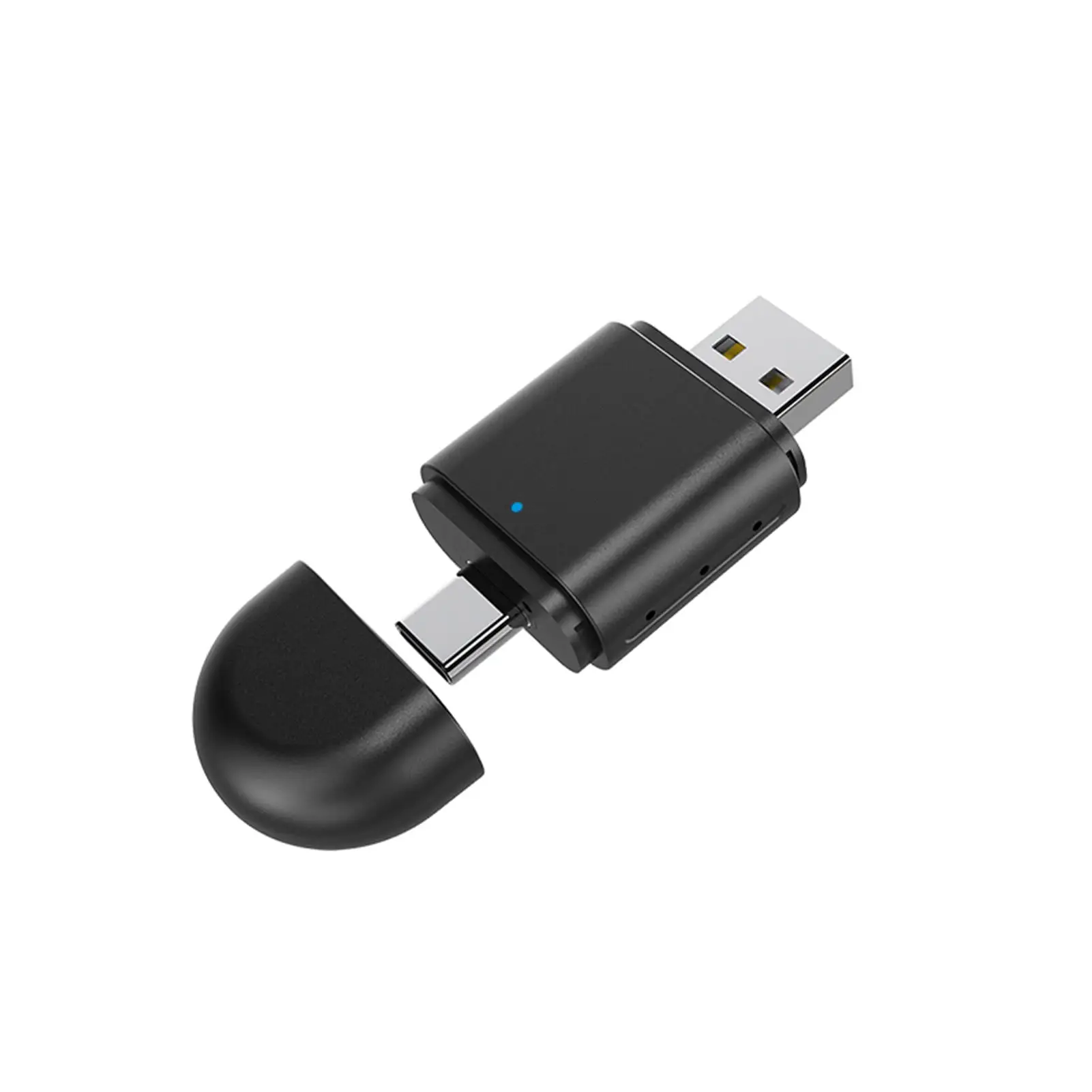 Adaptador inalámbrico para Carplay, Dongle inteligente 2 en 1, Android 2024, 5G, WIFI, para iphone, teléfono Android, Volvo, Benz, Mg, Kia, Chery, VW