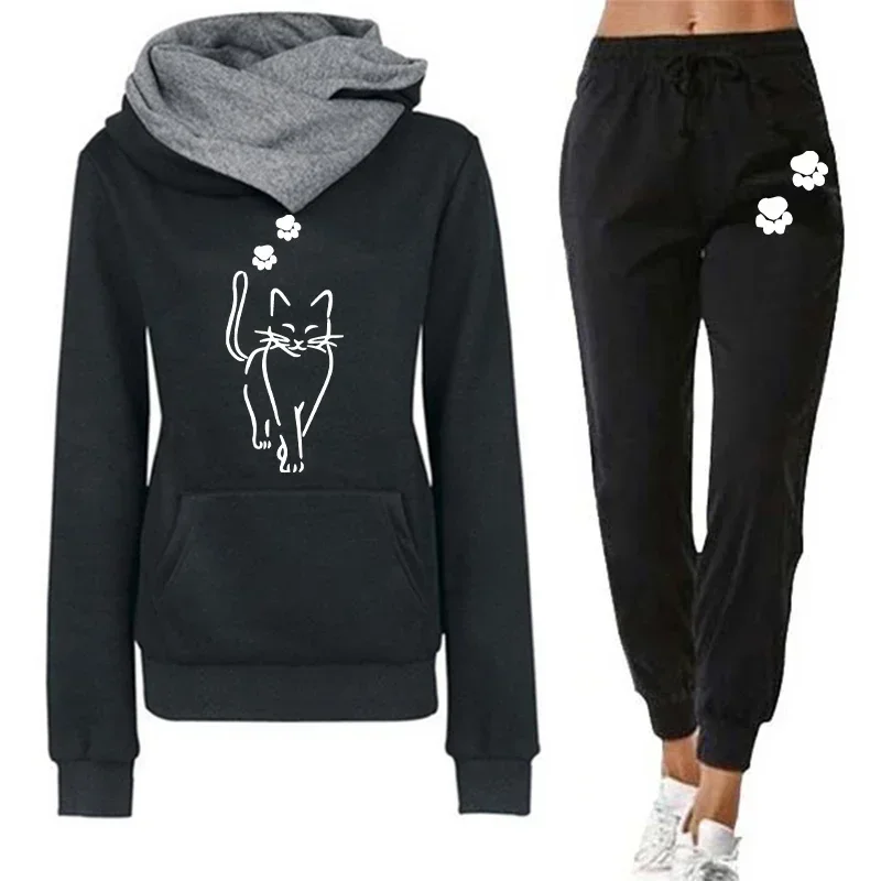 Women's Tracksuit Comfort Casual Hot Sale Autumn Winter Outdoor Sports Daily Hoodies Single Piece Sweatshirts Sweatpants Jogging