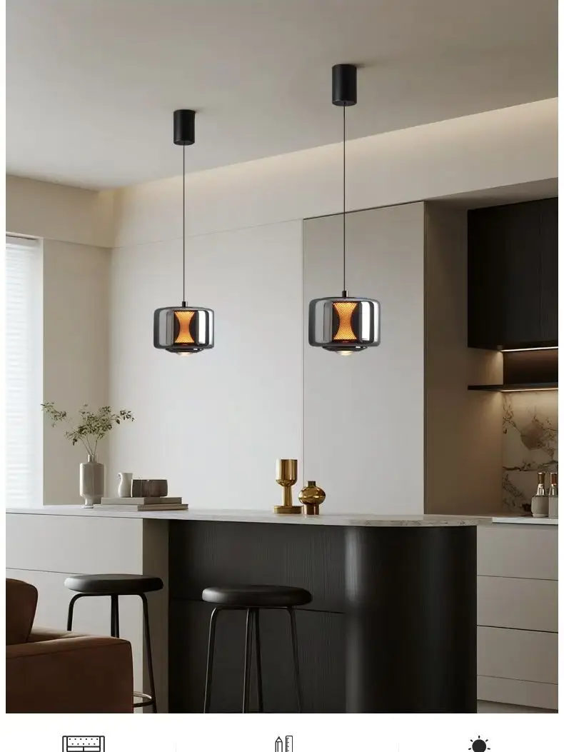 

Modern Italian Sunset Sleep Bedside Pendant Light for Living Room Bedroom Bar