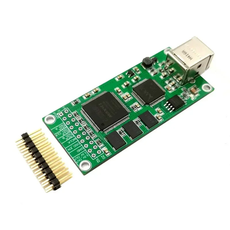 ترقية الكريستال واجهة رقمية USB ، فك ، XMOS ، CPLD ، U208 ، بطاقة DAC ، I2S ، DSD ، مناسبة AK4497 ، ES9038