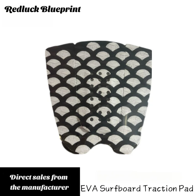 【Spot Factory】 Redluck Blueprint لوح ركوب الأمواج العالمي غير قابل للانزلاق ذيل رفرف لاصق دعم الأرضية إيفا لوح قصير القدم