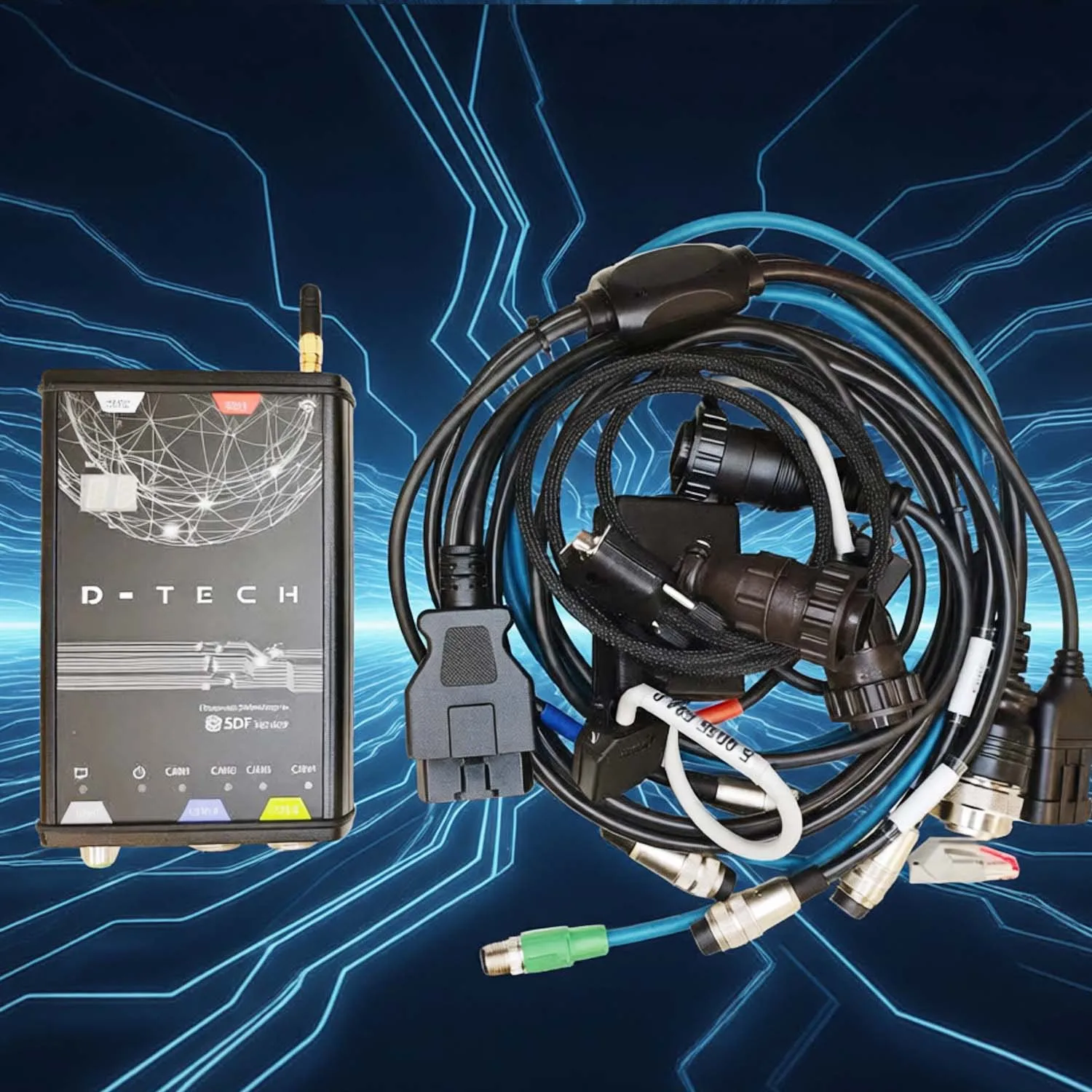 2025 For Deutz SerDia 4.0 Diagnostic Tool with SDF D-Tech 1.0 Interface for Truck ECU Programming