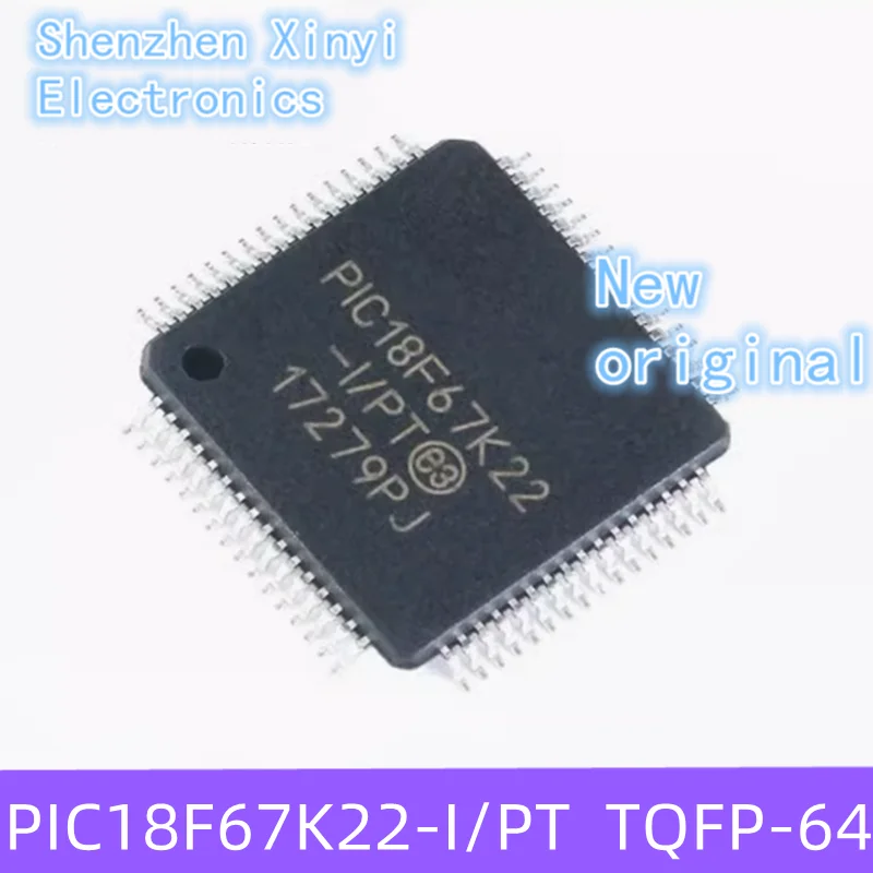 

Brand new original PIC18F67K22-I PIC18F67K22-I/PT 18F67K22-I/PT TQFP-64 Microcontroller/8-bit chip