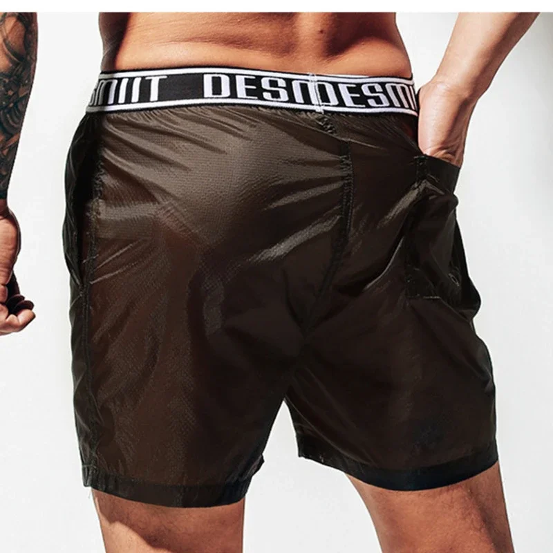 2020 Siêu Mỏng Mềm Mại Ban Quần Short Nam Đi Biển Thoáng Thoải Mái Boardshorts Lướt Bơi Mặc Short Nam Đồ Bơi Thân Cây không Có Lớp Lót