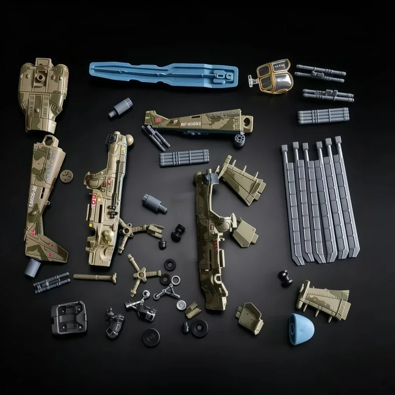 1/72 Kreative Militärserie Alligator KA-52 Angriffshubschrauber Bausteinmodell DIY Zusammenbaubare Bausteine Spielzeug für Weihnachtsgeschenke – Detail 9