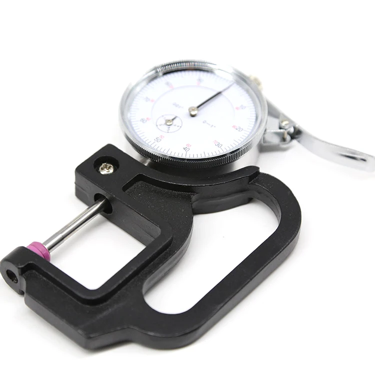 

Factory Sales Thickness Dial Indicator Tester 0-1" Micrometer Thickness Meter Thickness Gauge
