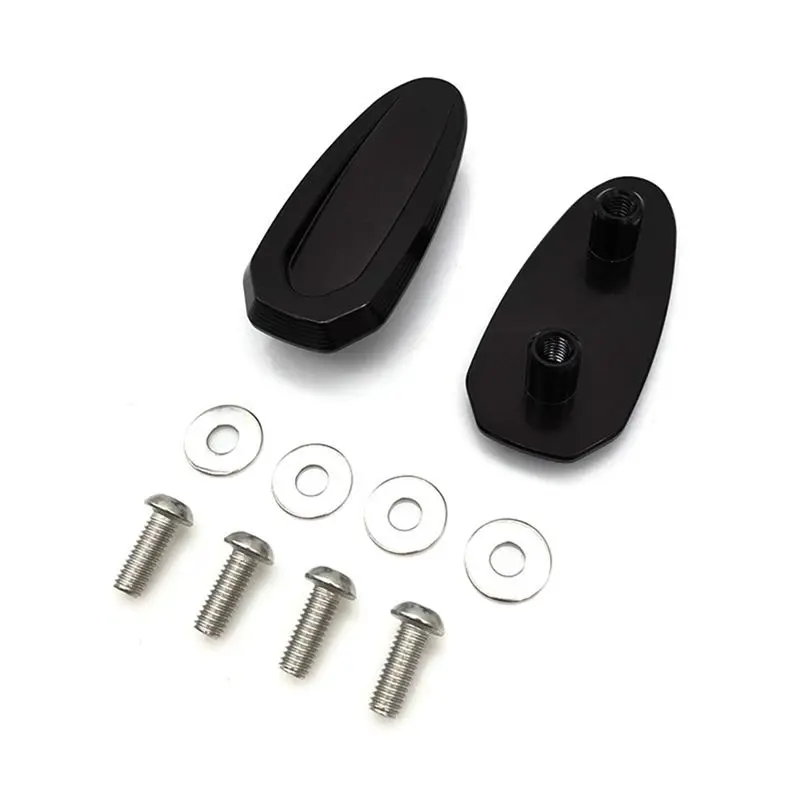 

Precision For BMW S1000RR 2019-2023 Motorcycle Rearview Mirror Base Cover Windshield Drive Eliminator Mirror Hole Cover - Black
