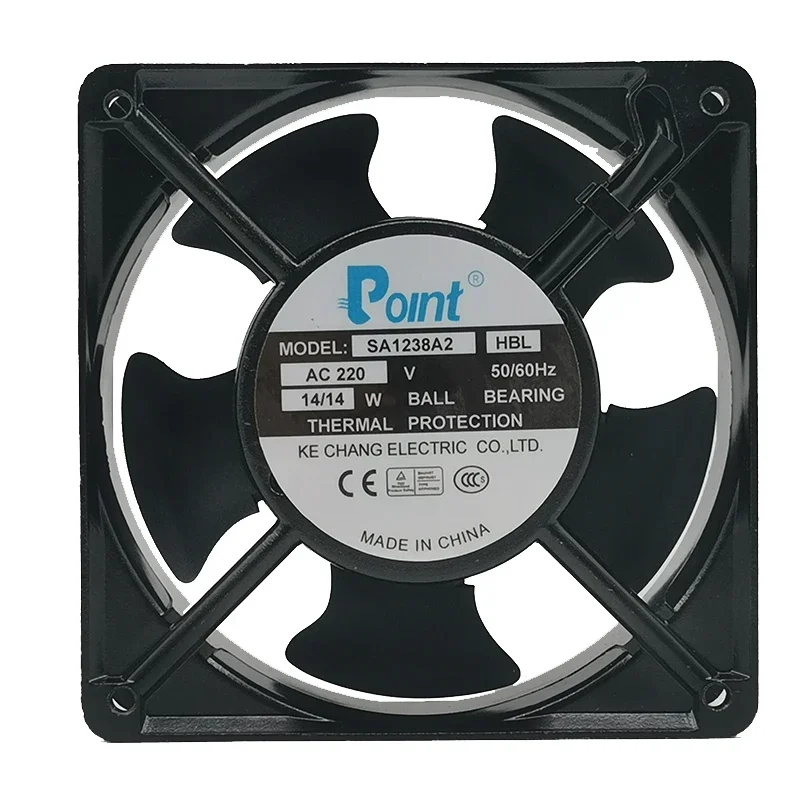 

+New 12cm for SA1238A2HBL brand authentic point fan 12038 220V cooling fan 14W