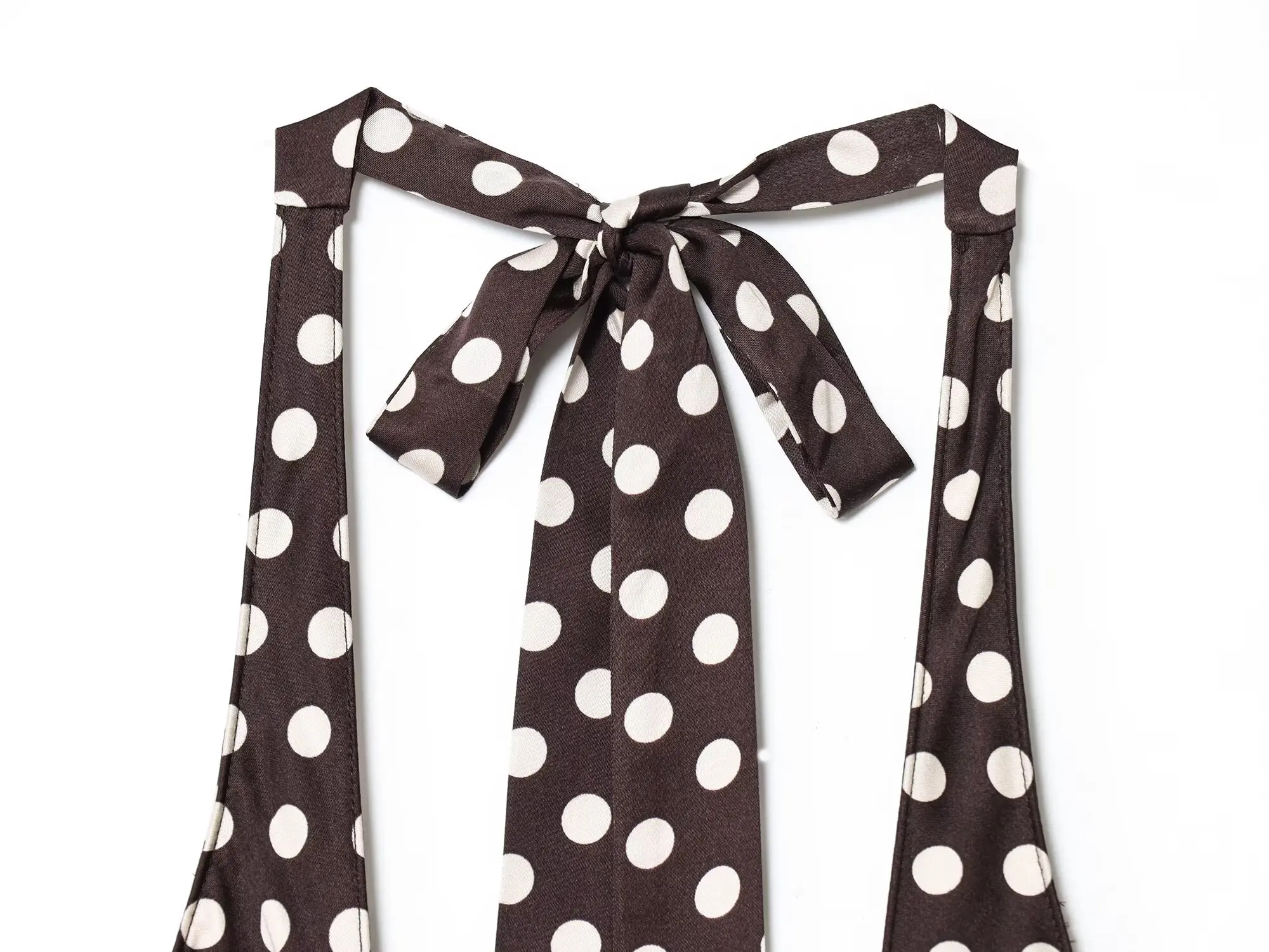 فستان نسائي صيفي 2025 طويل عالي الخصر ورقبة على شكل حرف V بقصة ضيقة فستان أنيق للنساء #4