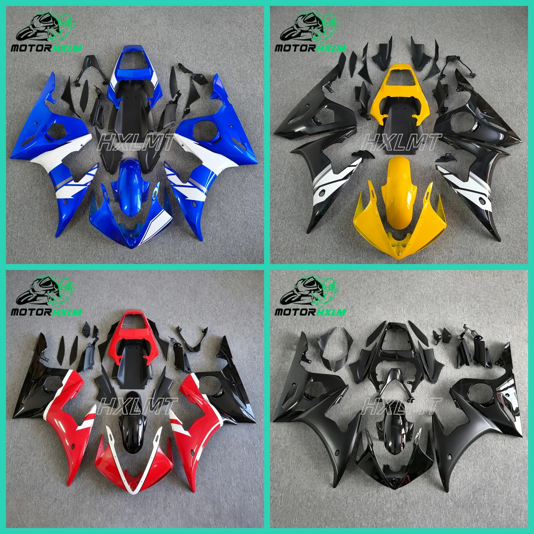 Multiple Colors Motorcycle Fairing Kit Fit For Yamaha R6 YZF 2003 2004 2005 ABS Injection Bodywork Fairings
