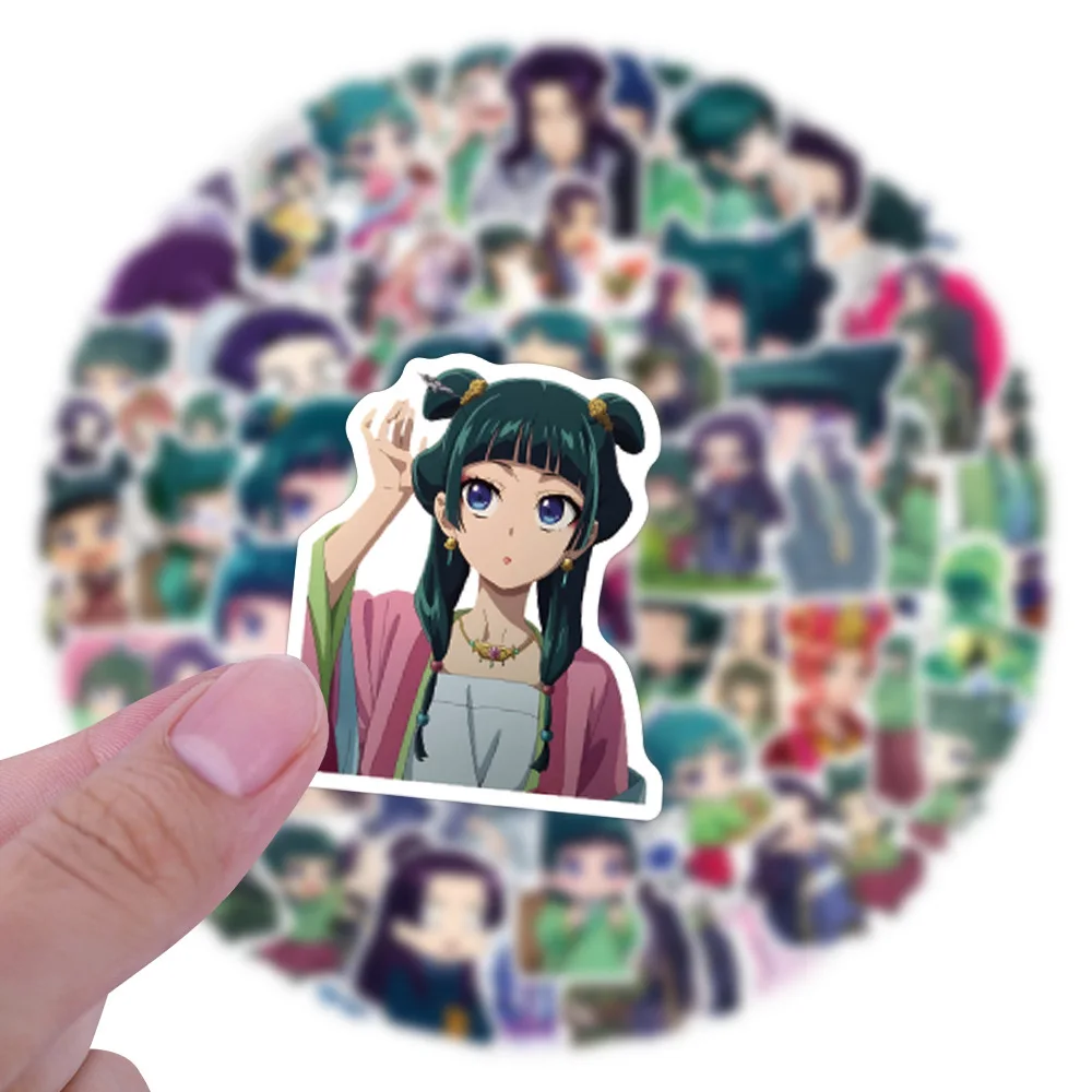 120 個漫画薬剤師日記モノローグ落書き装飾スーツケース水カップコンピュータ防水ステッカー