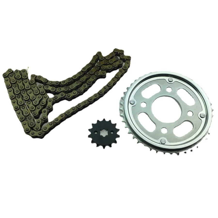 

For WH125-12-12A Motorcycle Transmission System Accessories Set Chains Sprockets Gear Chains Motorcycle Chain Transmission