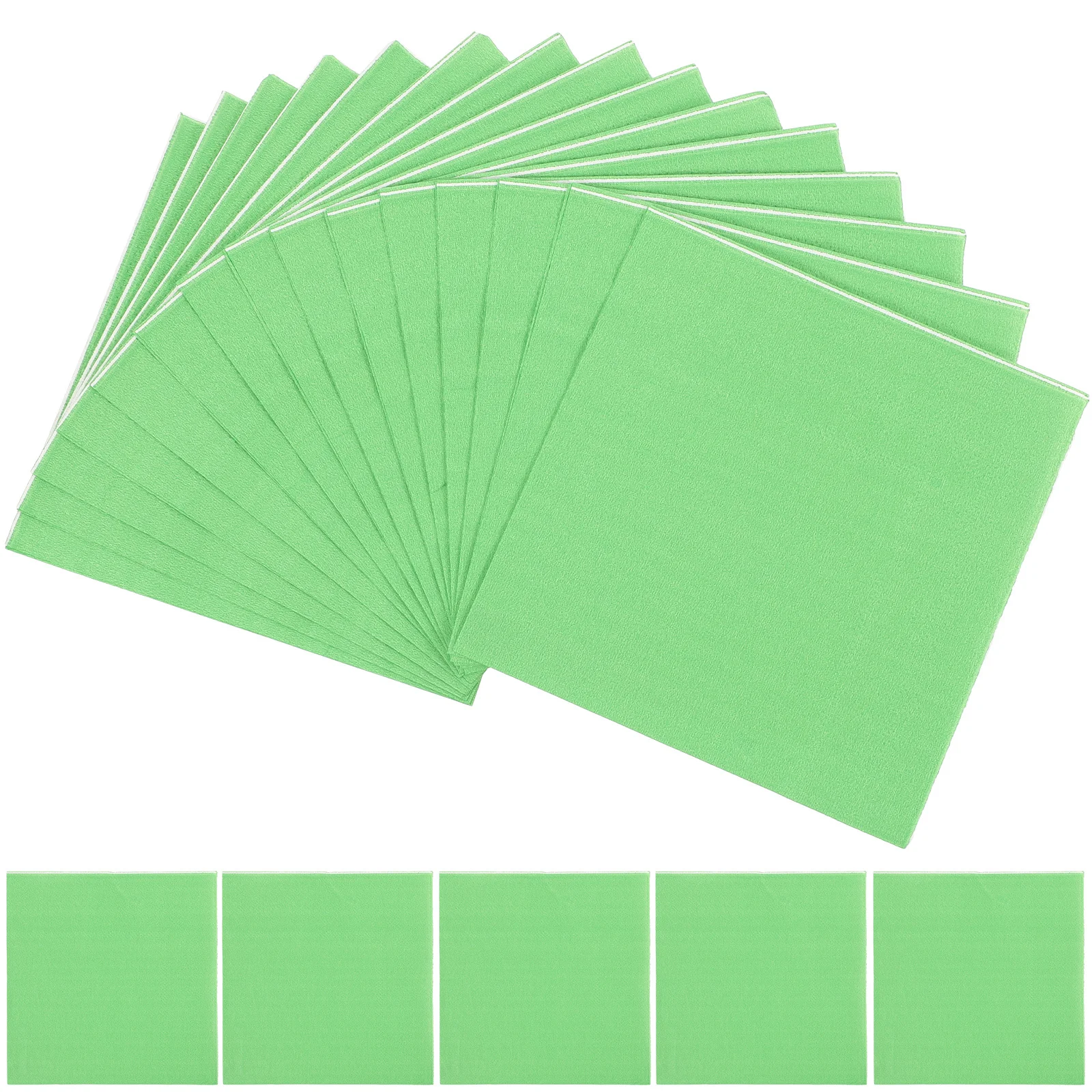 

Green Napkins Paper Party Accessories Decorative Paper Napkins Disposable Tissue for Themed Parties Party Napkin Decors