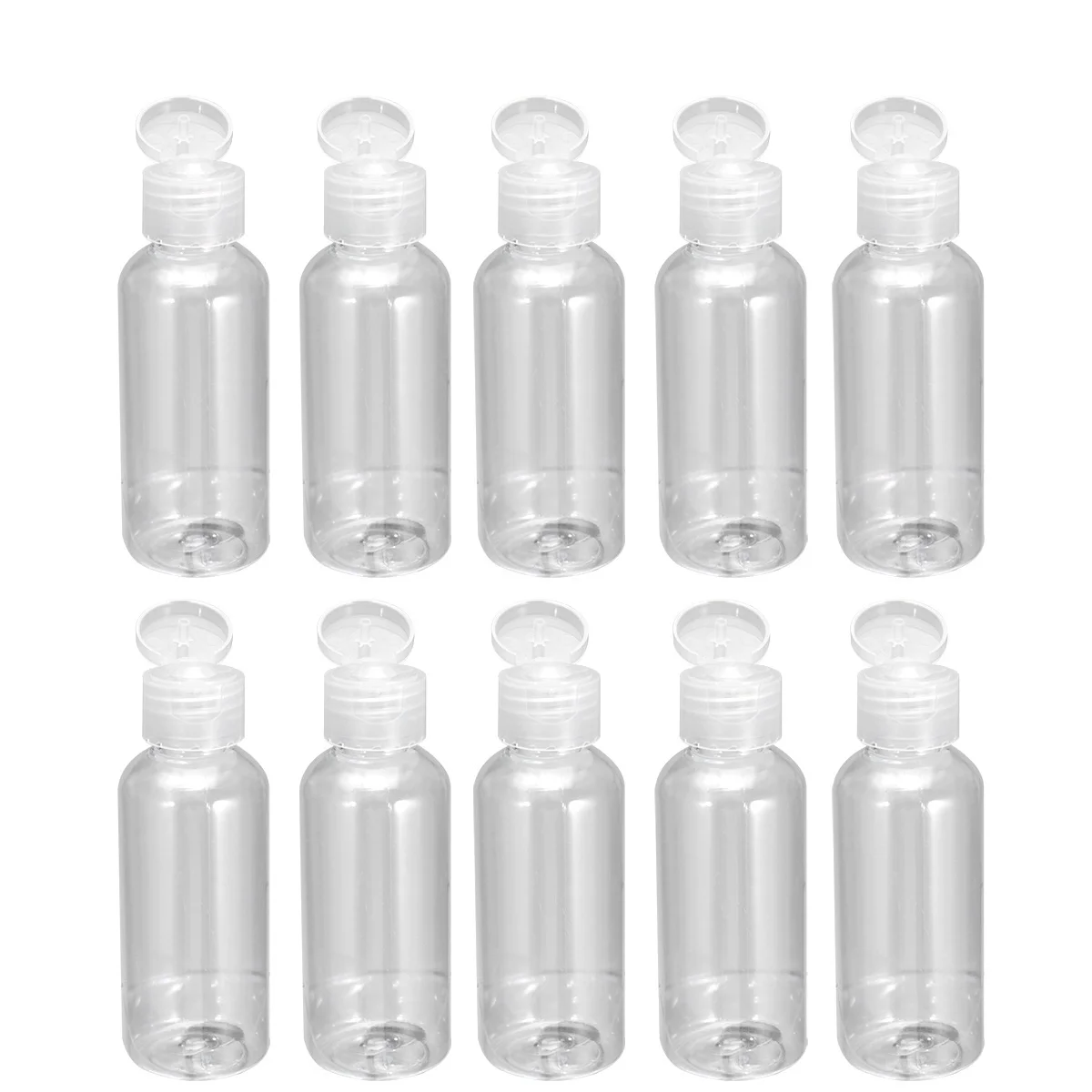 

20pcs 60ml Travel Subpackaging Bottle Refillable Bottle with Empty Storage Bottle for Lotion (Transparent)