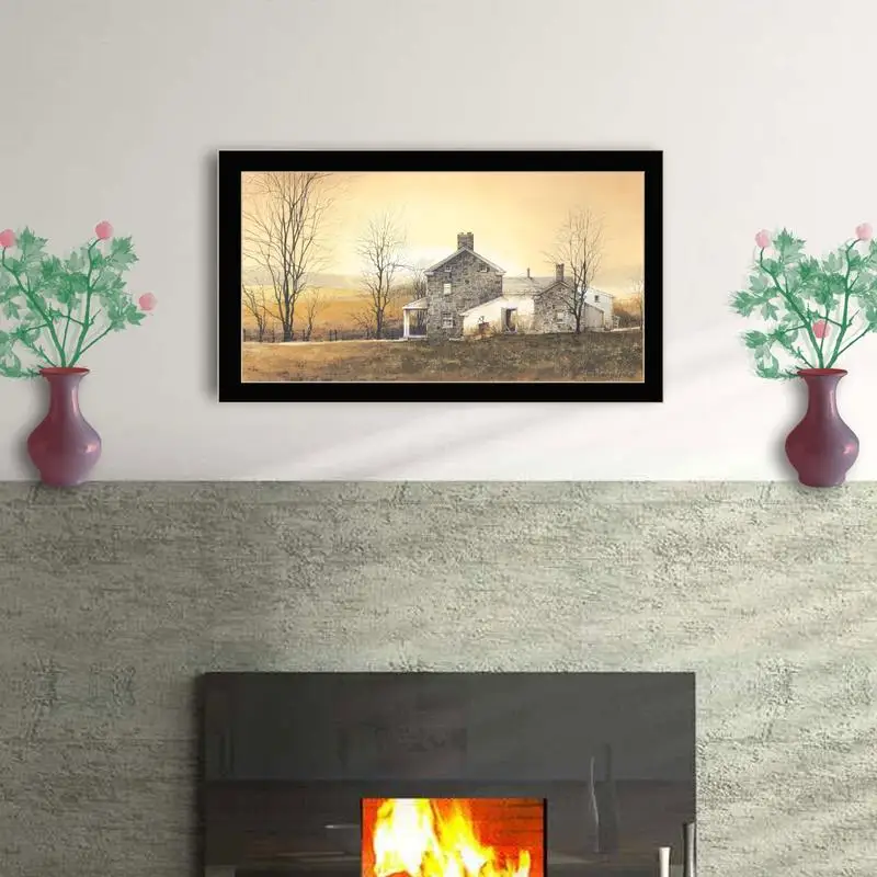 طباعة مؤطرة مبكرة، جاهزة للتعليق، إطار أسود #3