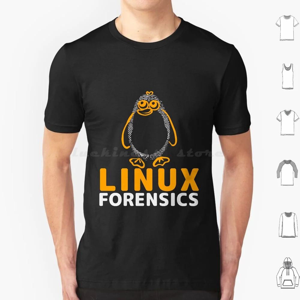 Camiseta de Forense Linux de algodón para hombres y mujeres DIY estampado Hacker Linux Hacking Geek Hack Linux Nerd Linux programador de Forense Kali
