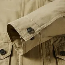 Casual Cotton Windbreaker Jacket #5