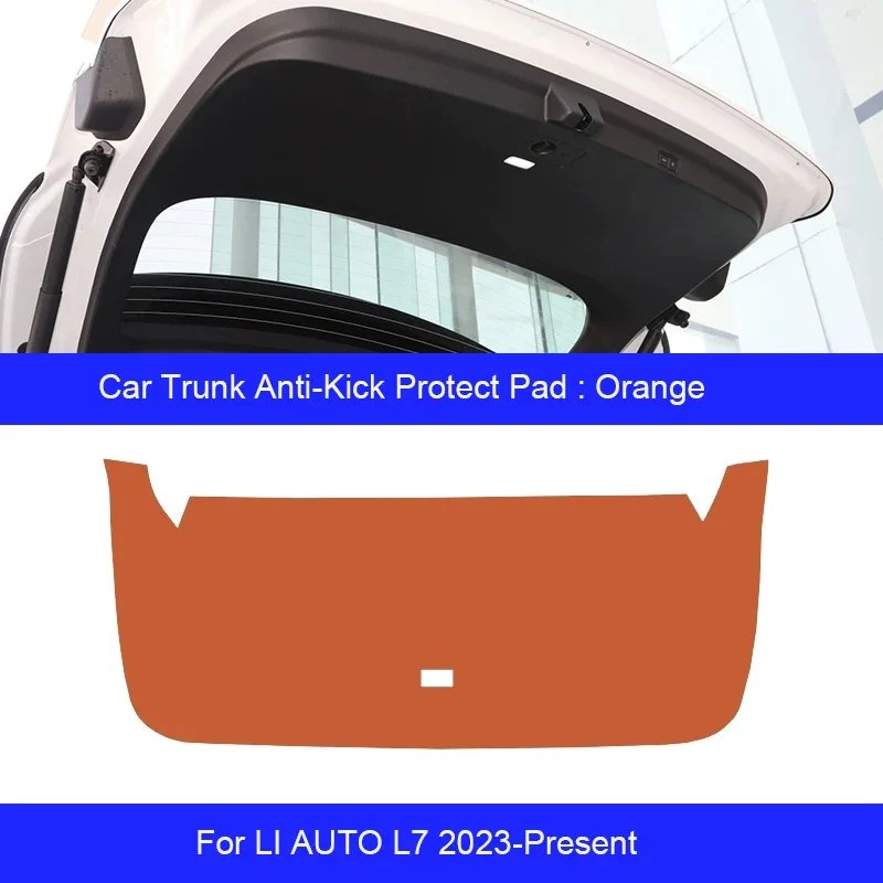 

Car B-Pillar Anti-Dirty Door Anti-Kick Protect Pad For LI AUTO L7 2023-Present Auto Trunk Scratch Resistant Interior Accessories