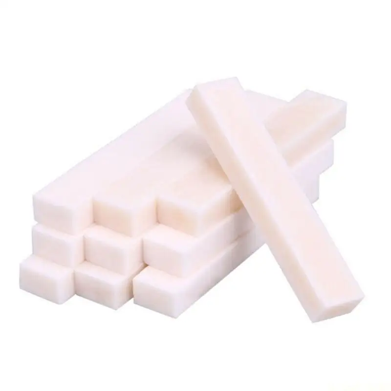 

M5TC Bone Guitar Bone Nut Bridge Nut Set Guitar Nut Slotted Bone Nut Guitar Saddles