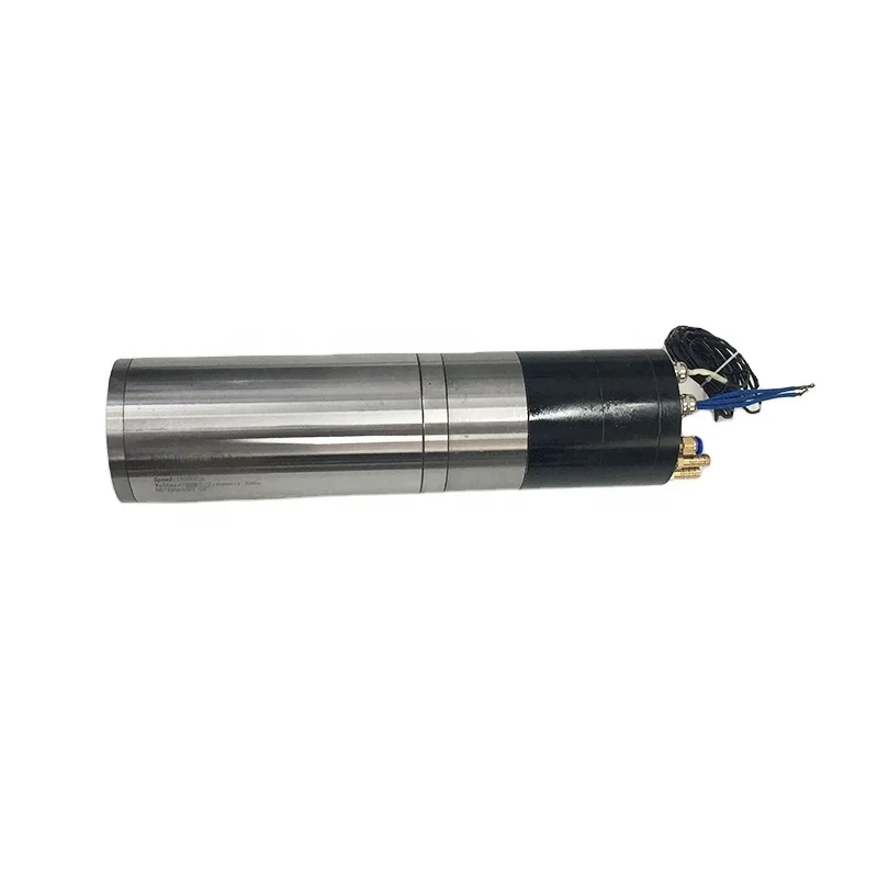 High speed, spindle motor for precision numerical control milling
