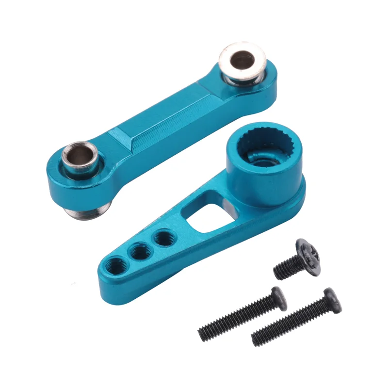 A45F - Części zamienne do samochodów RC Wltoys 1/18 K929 A959 A969 A979 K929 A959-B, metalowe serwo kierownicze 25T + metalowe serwo sterujące