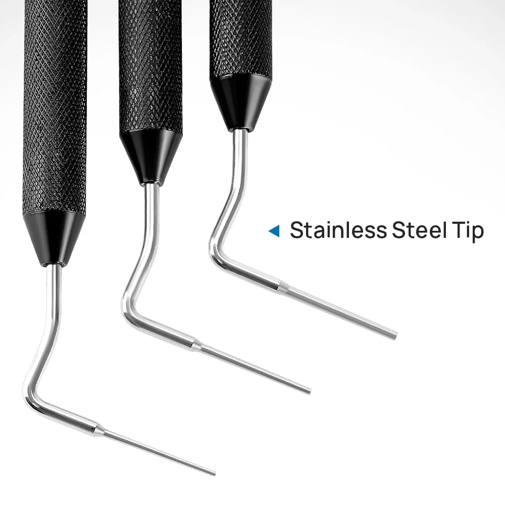

NiTi Vertical Dental Plugger | Endodontic Hand Obturation Instrument for Root Canal with Stainless Steel Handle (NITI Tip)