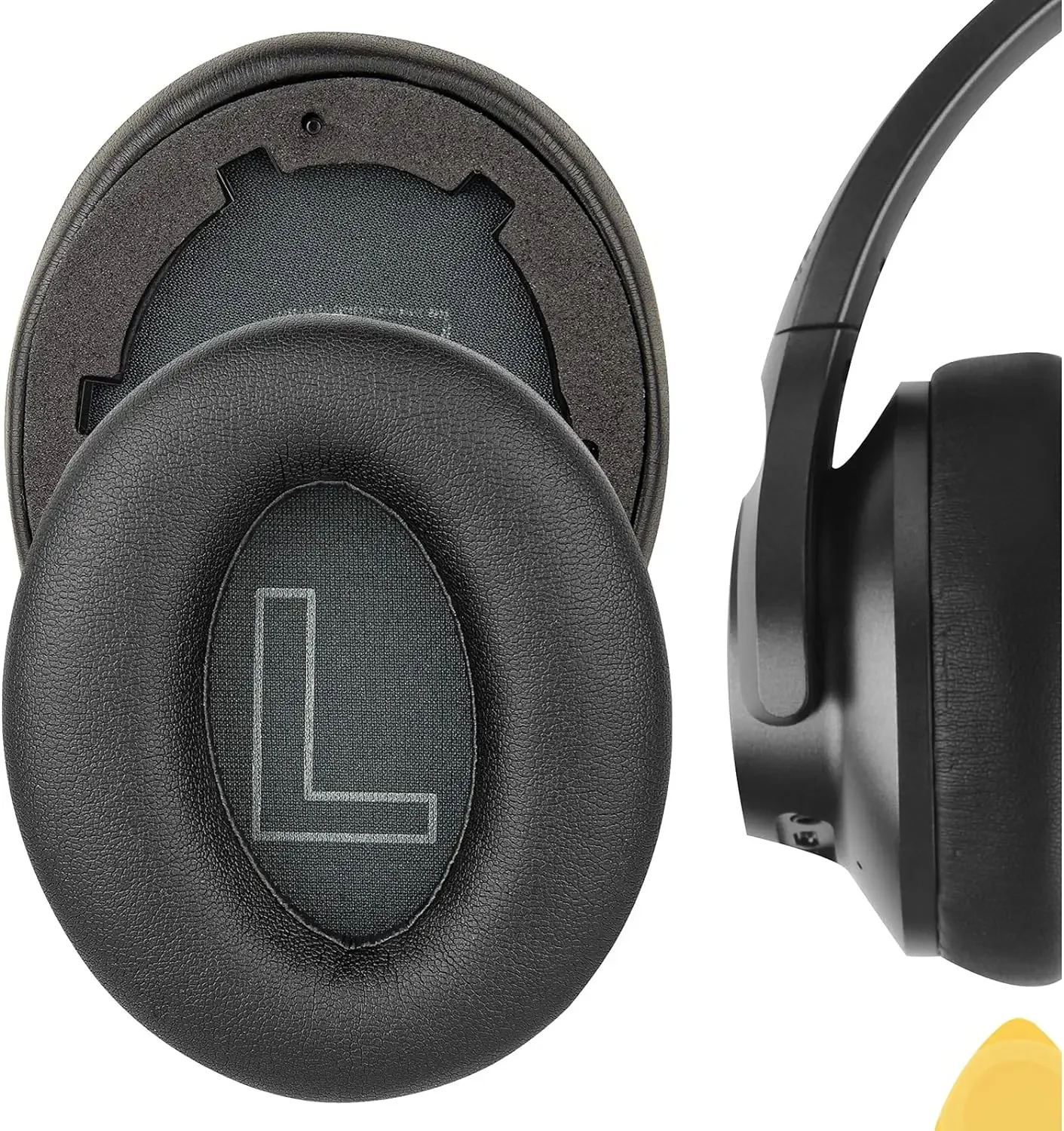 

Replacement Ear Pad for Anker Soundcore Life Q20, Q20+, Q20i, Life 2 Memory Foam Cover Earpads Headphone