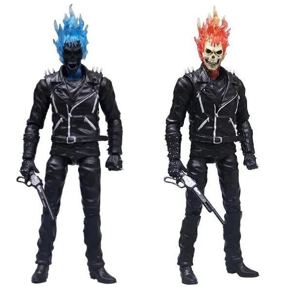 

Ghost Rider Johnny Blaze PVC Action Figure Collectible Model Toy 23cm