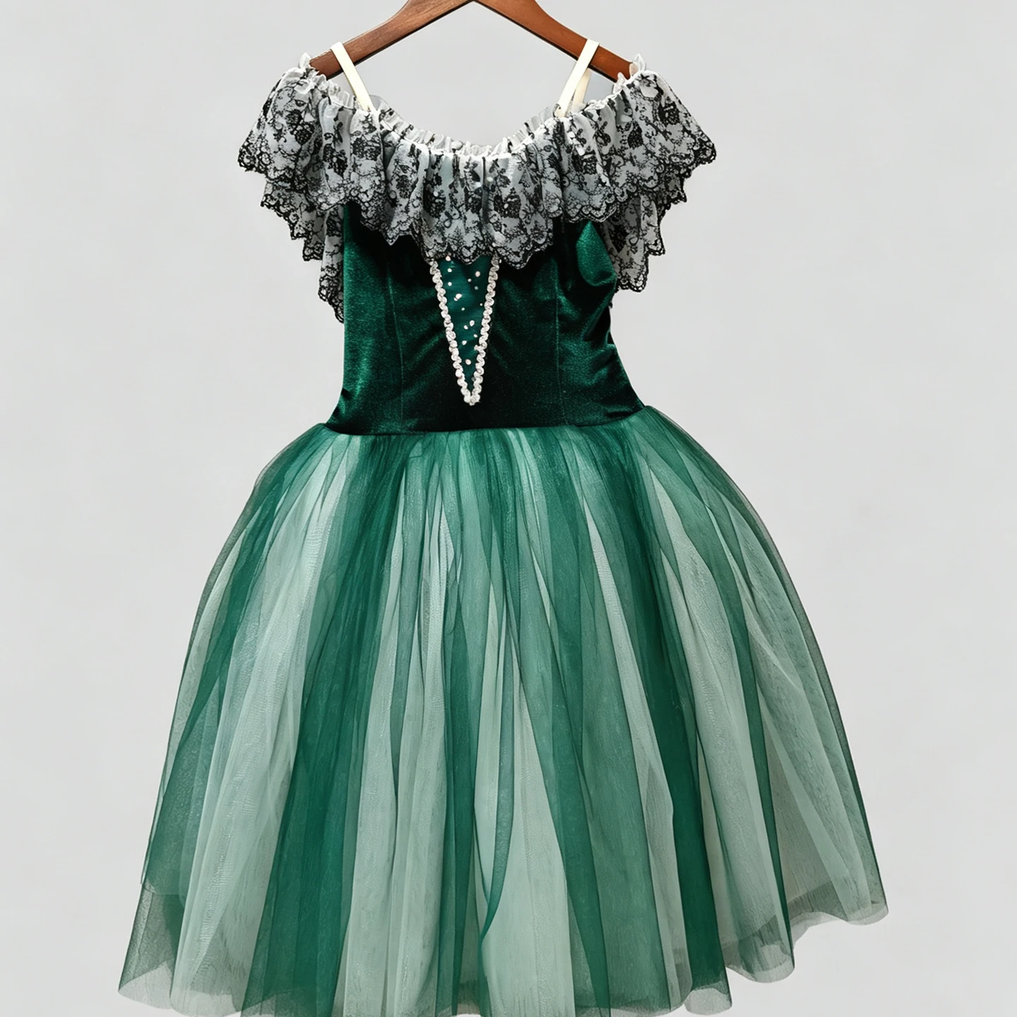 Classical Ballet Tutu Dress Kids Adult Swan Lake Ballerina Costume Modern Classical Dance Outfit Girl Women Competition Long Bal