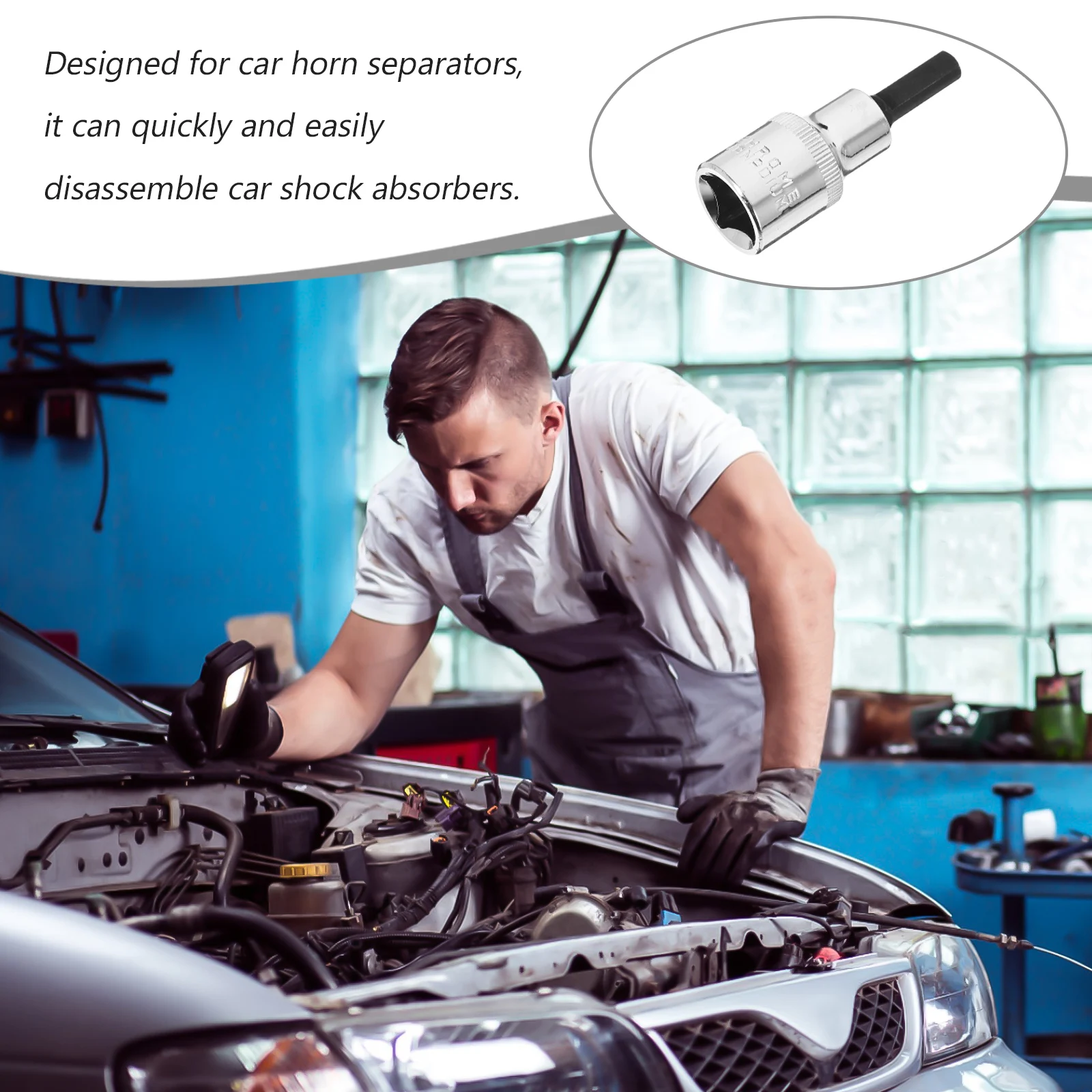 

Auto Repair Disassembly Tools Automotive Shock Suspension Spreader Car Expansion Separator Splitter Chrome Vanadium Steel for