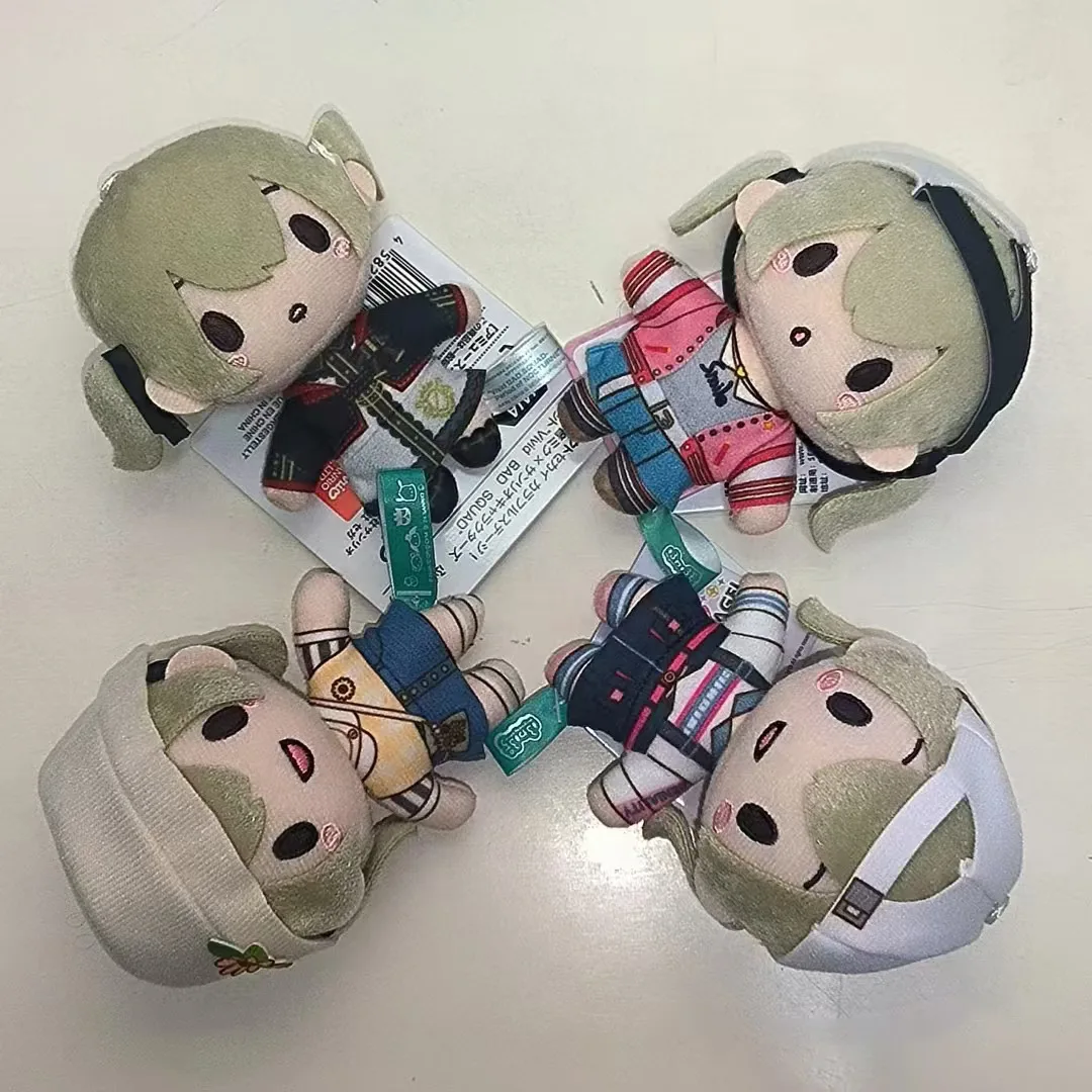 Project SEKAI Azusawa Kohane Plush Doll 10cm Q Version Stuffed Keychain Pendant Cute Anime Figure Collectible Toy for Fans Gift