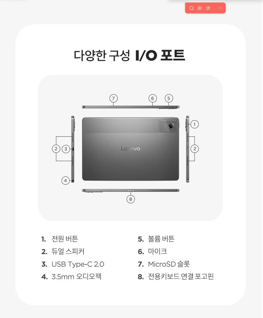 Global ROM Lenovo Xiaoxin Pad 11 2025 Tablet 128GB 256GB ROM MediaTek Dimensity 6300 11" 2.5K Screen 7040mAh WIFI Android Tab
