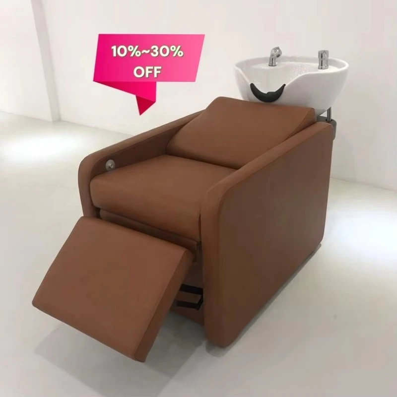chair and shampoo basin, electric massage chair, beauty salon chair, basin chair, hair sh