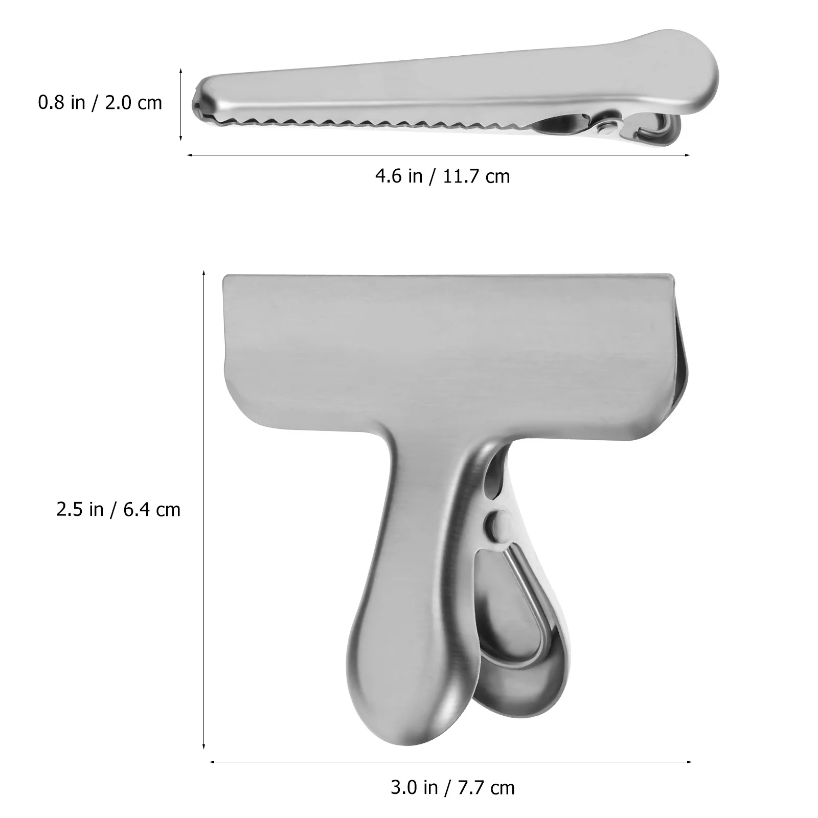 10 pcs Sealing Ticket Receipt Sealing Snacks For Food Storage Freezer Candy Food Bag Bag Clips For Snacks Clips