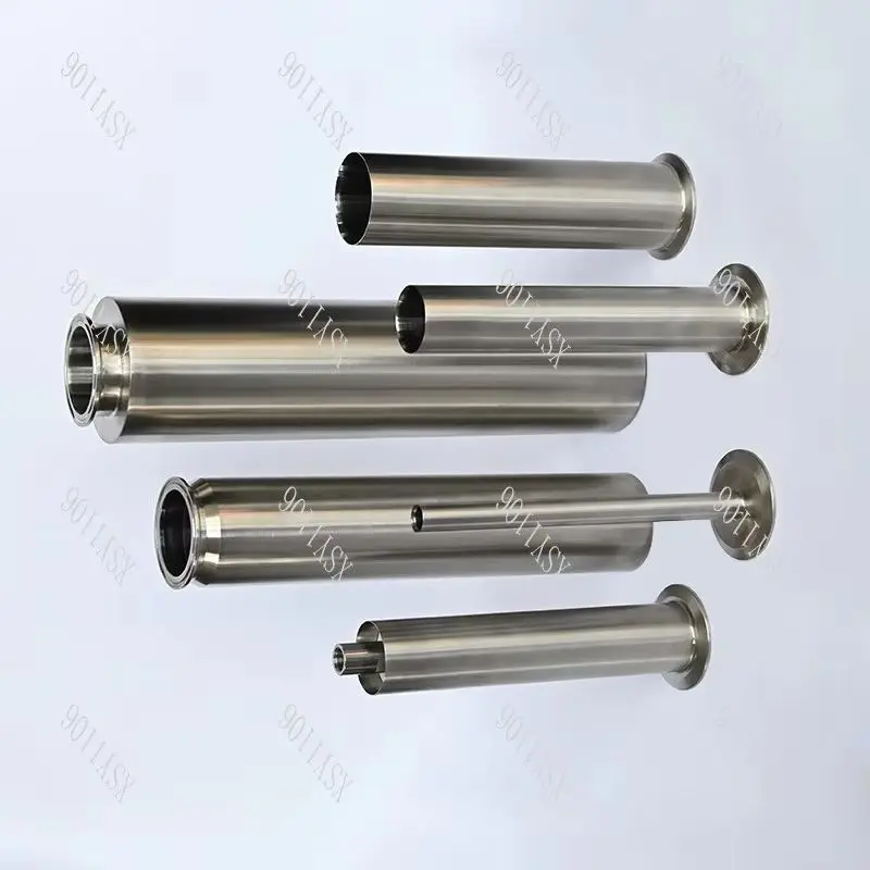 304 Stainless Steel Pneumatic Filling Machine Parts Hopper Piston Cylinder for Packaging Equipment - in Stock Ready to Ship